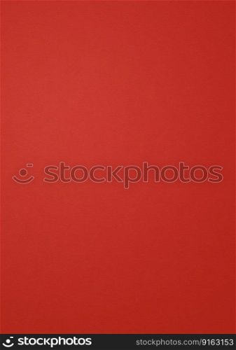 Red paper texture background. clean vertical wallpaper. Red paper texture background