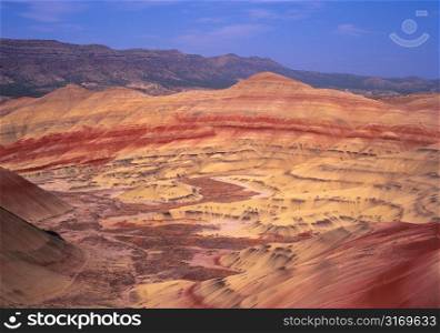 Red Rock Canyon And Desert Landscape