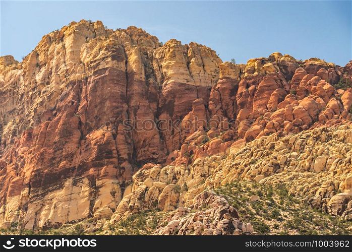 Red Rock Canyon National Conservation Area in Las Vegas Nevada USA