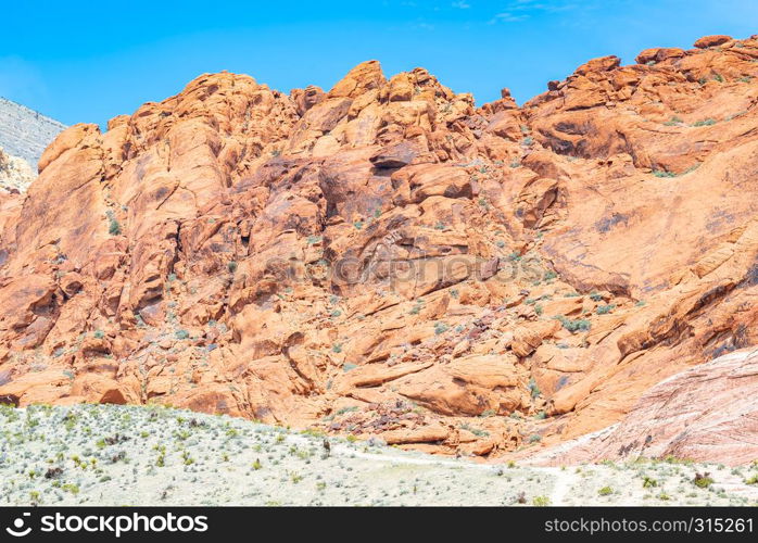 Red Rock Canyon National Conservation Area in Las Vegas Nevada USA