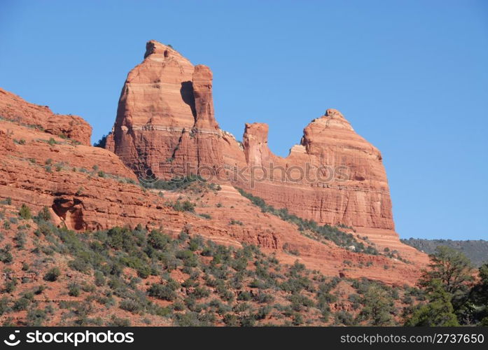 Red rock formations near Sedona, Arizona