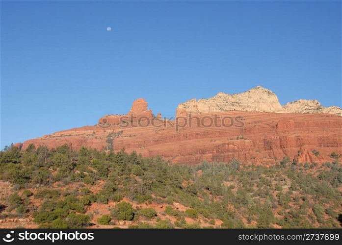 Red rock formations near Sedona, Arizona