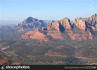 Red rock mountains around Sedona, Arizona