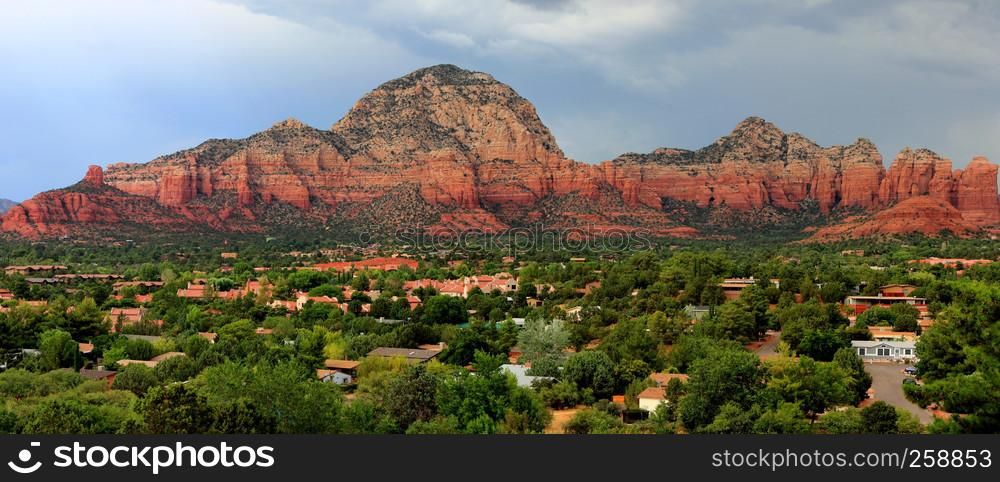 Red rock mountains of Sedona, Arizona