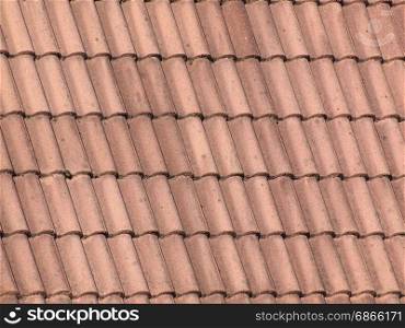 red roof tiles. red roof tiles useful as a background