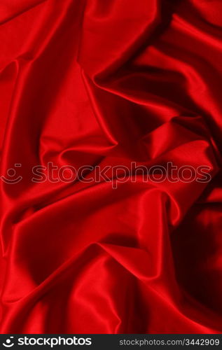 red satin background close up