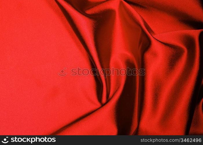 red satin background close up