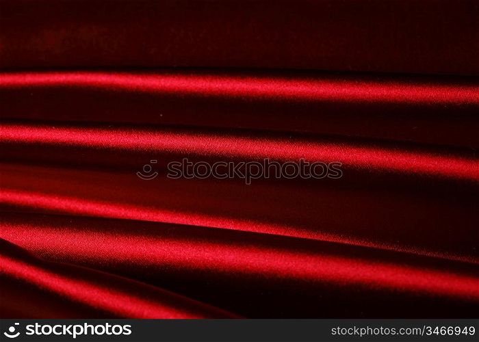 red satin background close up