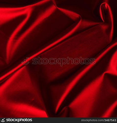 red satin background close up