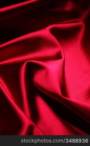 red satin background close up