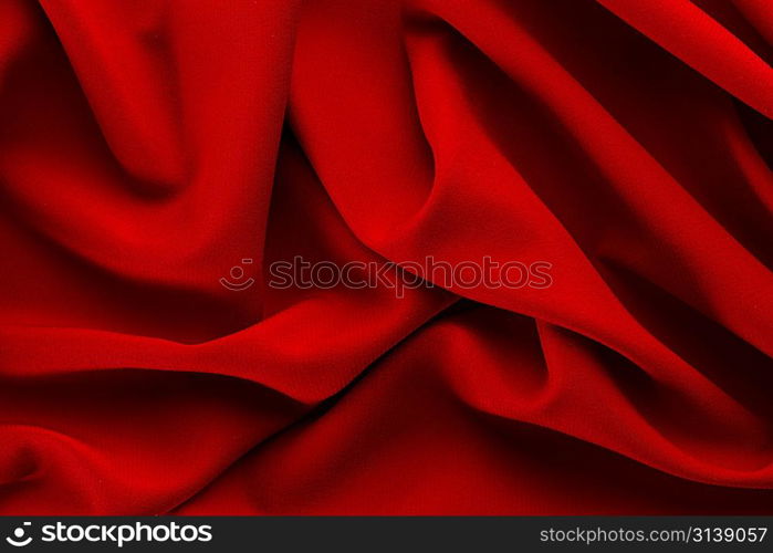 Red silk