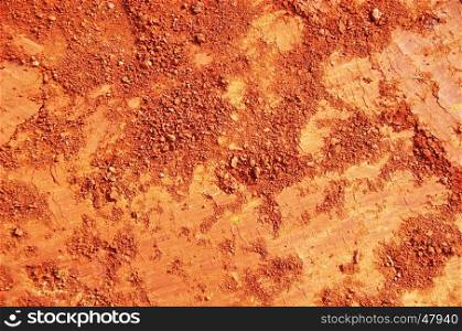 Red Soil Texture background