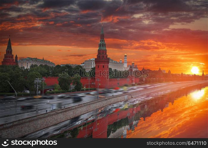 Red square is the main symbol of Russia. Moscow. Red square