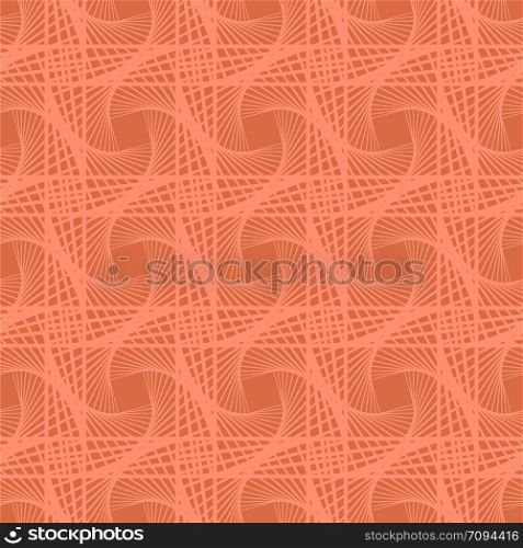 Red Square Seamless Pattern. Geometric Texture. Ornamental Template for Banner. Red Square Seamless Pattern. Geometric Texture. Ornamental Template