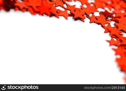 Red stars confetti