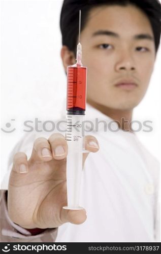 Red Syringe
