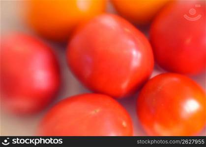 Red tomatoes, close-up