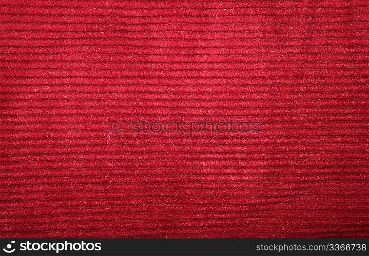 red velveteen texture