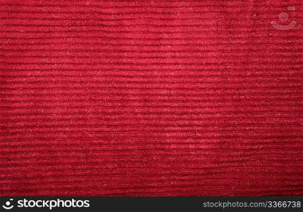 red velveteen texture