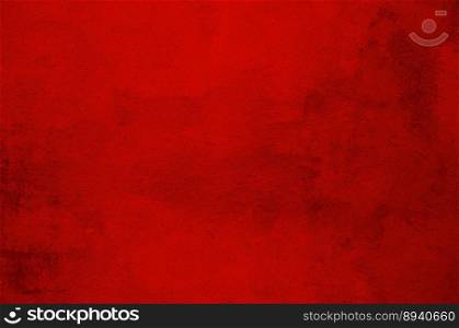 Red wall grunge background texture