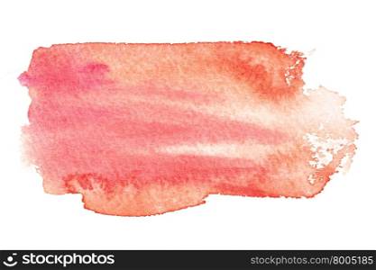 Red watercolor brush strokes with space for your own text