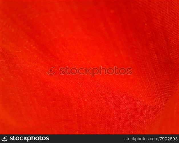 Red wavy fabric closeup background
