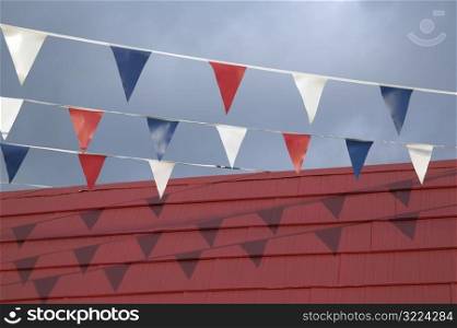 Red White And Blue Pennants