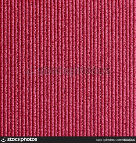 red yoga mat texture background