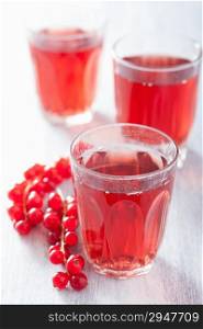redrurrant juice and berry