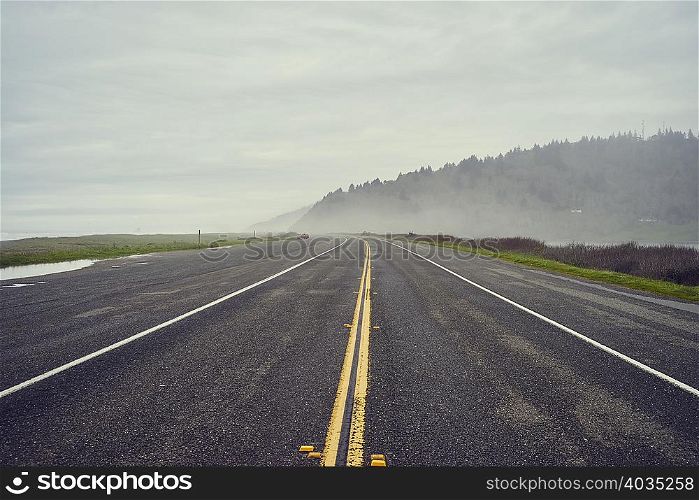Redwood Highway, Trinidad, California, USA