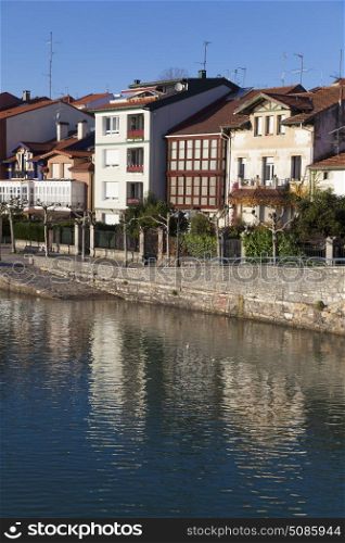 Reflect in Plentzia, Bizkaia, Basque Country, Spain