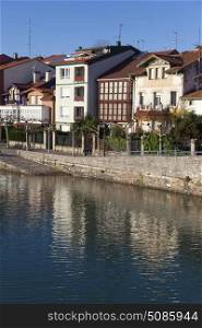 Reflect in Plentzia, Bizkaia, Basque Country, Spain