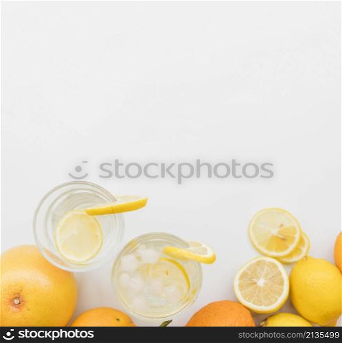 refreshing lemon drinks citrus fruits
