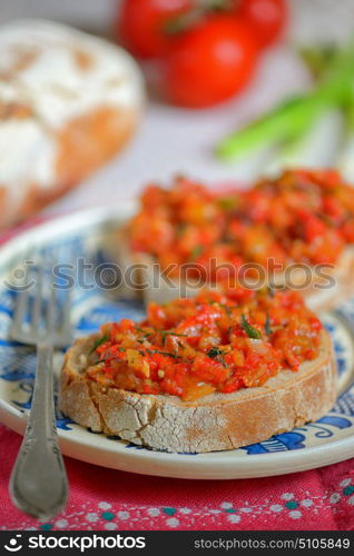 refreshments traditional food from vegetables