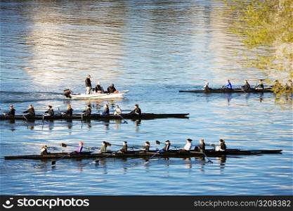 Regatta in the Potomac River, Washington DC, USA
