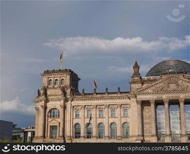 Reichstag Berlin. Reichstag German houses of parliament in Berlin Germany