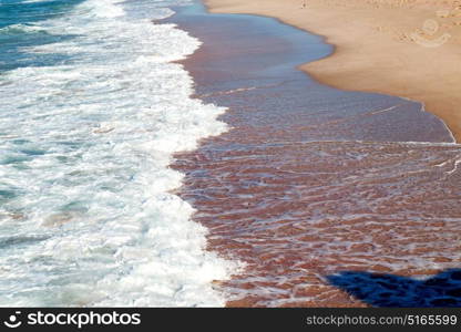 relax near sky in oman coastline sea ocean gulf rock and beach