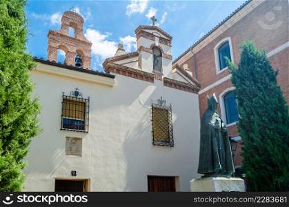 Religious architecture, church in Alcala de Henares, Madrid province, Spain