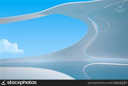 Remarkable interiors 3d backgrounds / wallpapers series