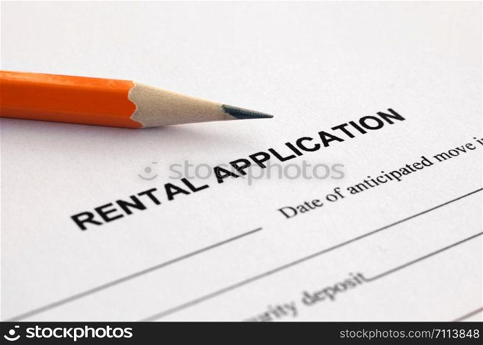 Rental application
