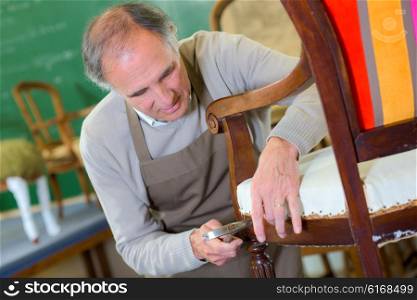 Repairing a chair
