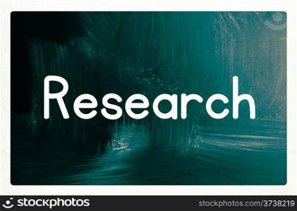 research concept