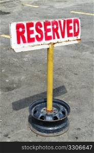 Reserved signpost
