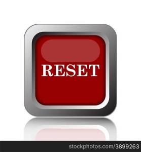 Reset icon. Internet button on white background