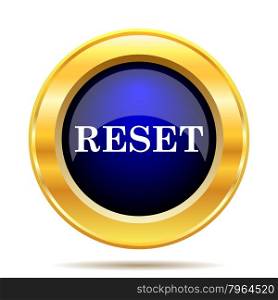 Reset icon. Internet button on white background.