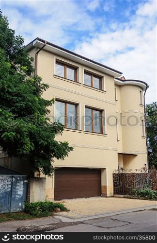 Residential house with garage in Odessa, Ukraine