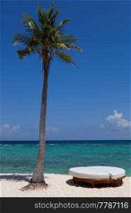 resort at the caribbean sea. Yucatan, Mexico