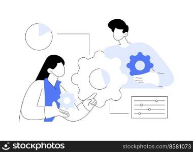 Responsibility abstract concept vector illustration. Managing position, personal obligation, social respoinsibility, duty of citizen, responsible decision, financial liability abstract metaphor.. Responsibility abstract concept vector illustration.