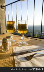 Restaurant with a panoramic view (France)