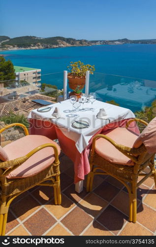 Restaurant with Sea Views in Majorca, Spain